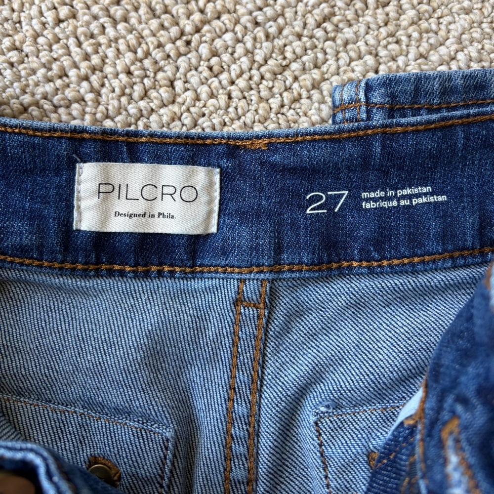 Anthropologie Pilcro Wanderer Jeans Size 27 - Picture 7 of 9